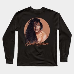 Janet Black Pearl Long Sleeve T-Shirt